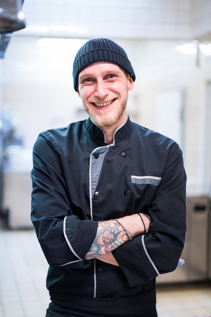 reportage photo dans les cuisines de l'imaginarium à metz